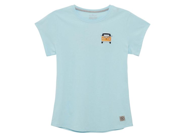 Van One Peacock Spa Blue/Multi dames T-shirt