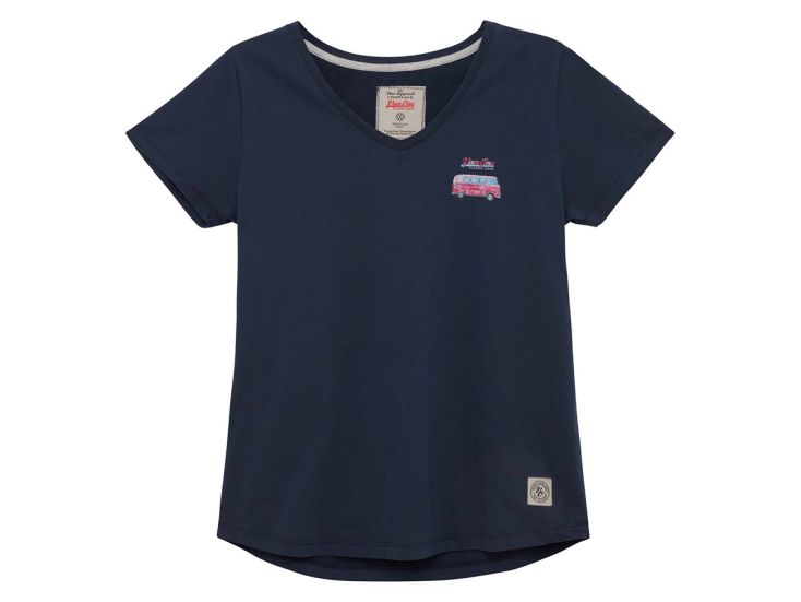 Van One Ink Navy/Fraise dames T-shirt