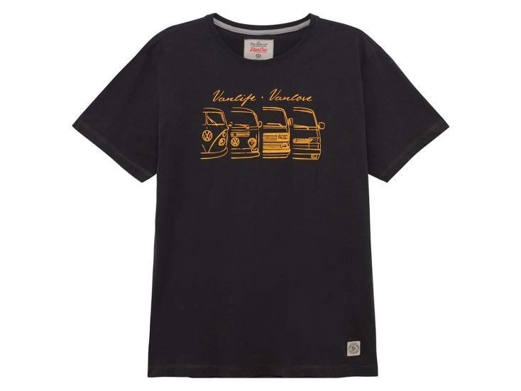 Van One We Are Family Black heren T-shirt