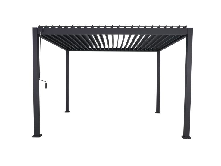 Mirador Deluxe 360 x 400 cm overkapping - antraciet