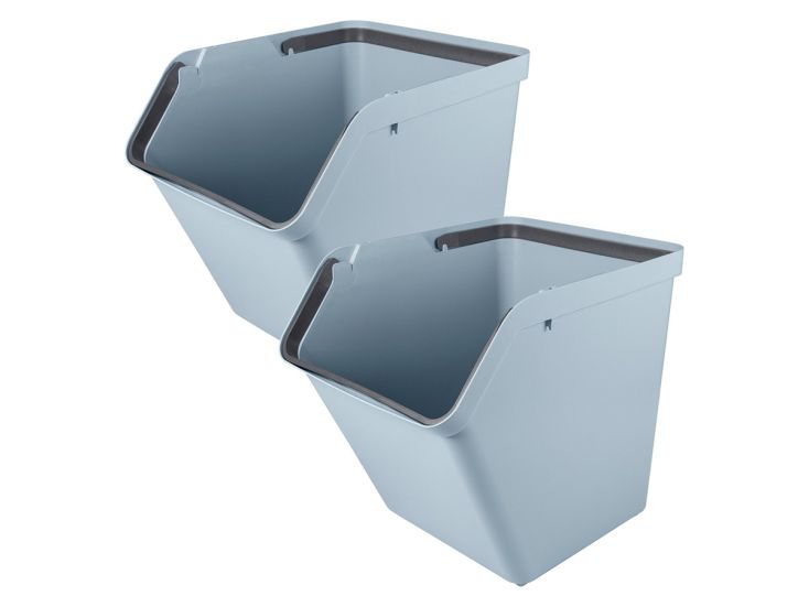 Sunware Sigma 60 liter set van 2 home sorteer units - Blue