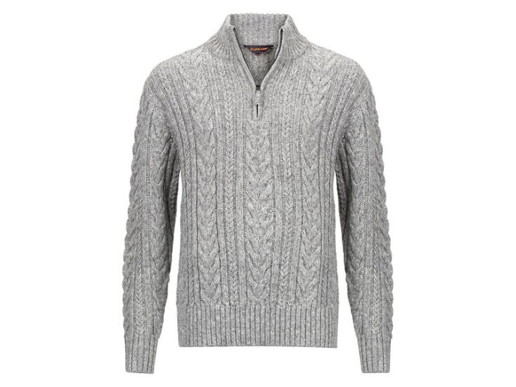 Life-Line Marcel Light Grey heren trui