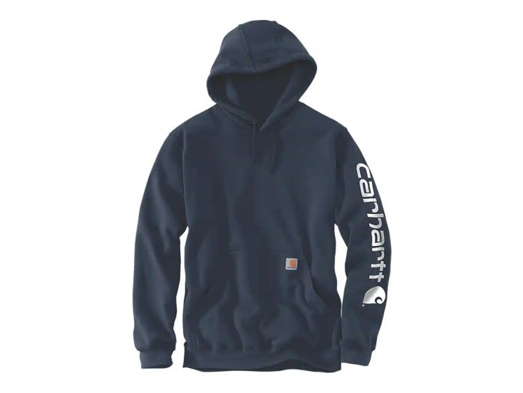 Carhartt Logo Sleeve Graphic heren sweatshirt - New Navy