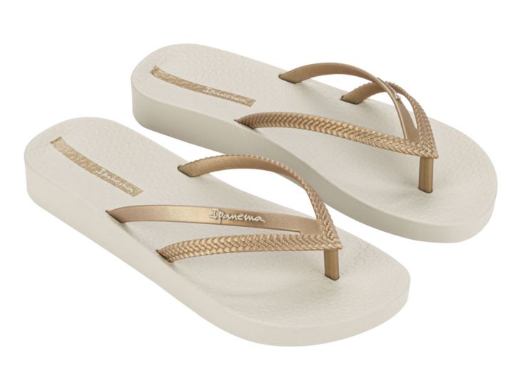 Ipanema Anatomic Bossa Soft dames slippers - Beige/Gold