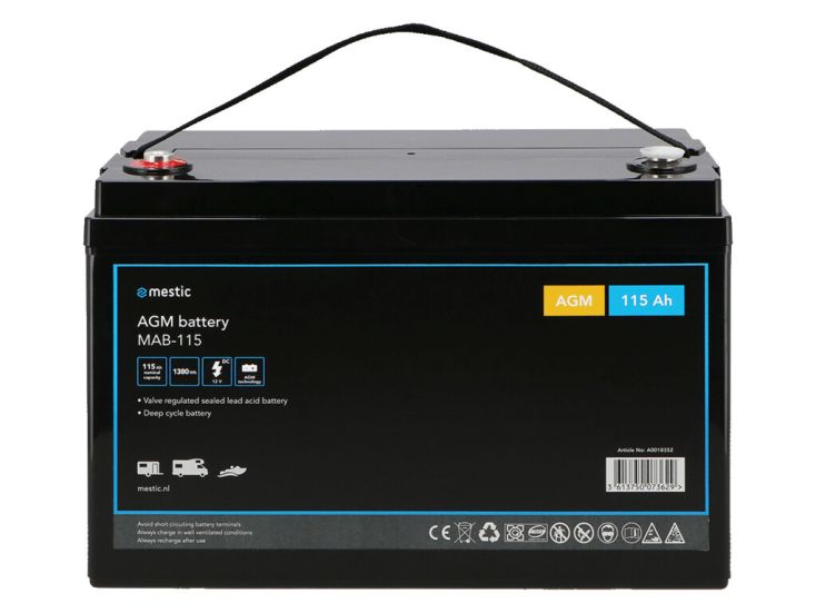 Mestic MAB-115 AGM accu