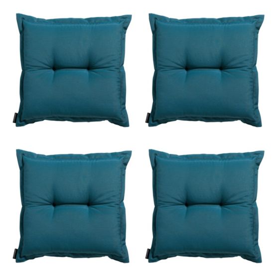 Madison Panama sea blue Zitkussen - Set van 4