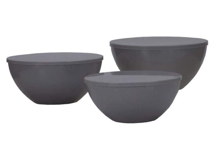 Palma 6-delige schalenset - Grey