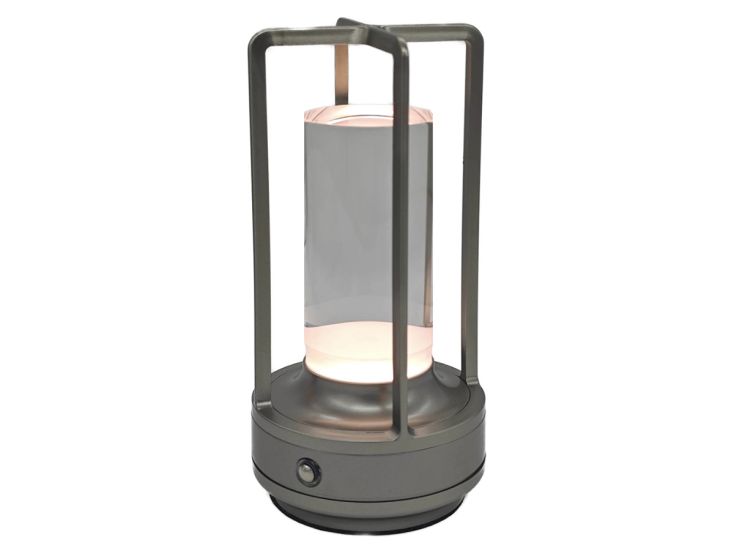 Lanta LED Tafellamp - Zilver