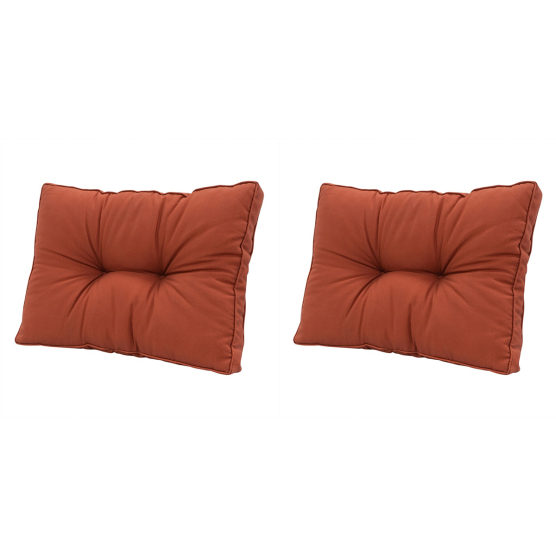 Madison Panama terra Rugkussen - Set van 2