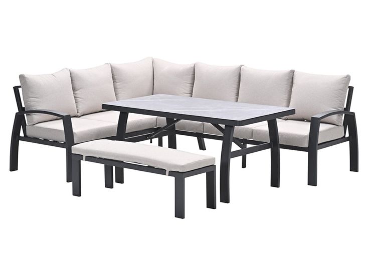 Garden Impressions Vasano links lounge-diningset - black