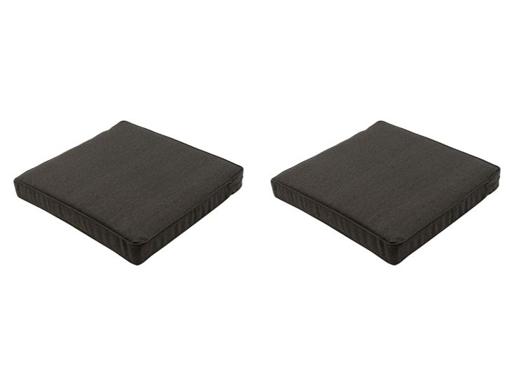 Madison Dark  canvas eco+ Zitkussen - Set van 2