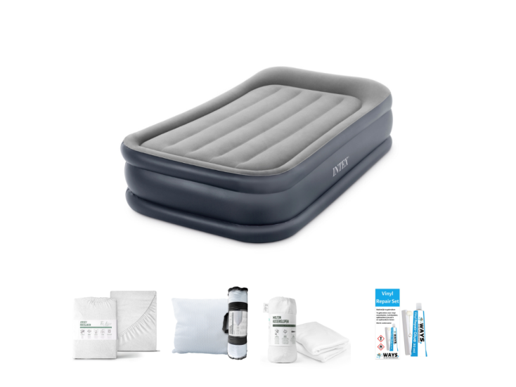 Intex Deluxe 191 x 99 cm Luchtbedset - 5-delig