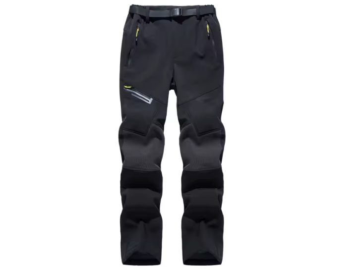 Hikr waterdichte heren fleecebroek - Black