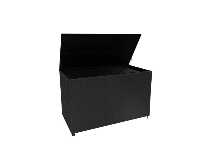 Serafina Rotan Kussen Opbergbox 996L - Zwart