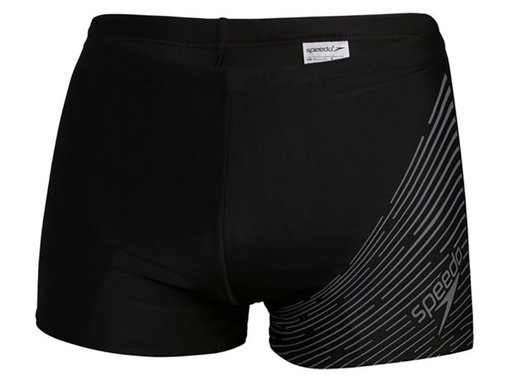 Speedo Eco Medley Logo Aquashort heren zwembroek - Black/Grey