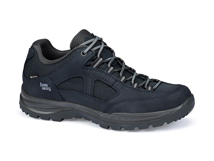 Hanwag Gritstone II GTX Navy/Asphalt heren wandelschoenen