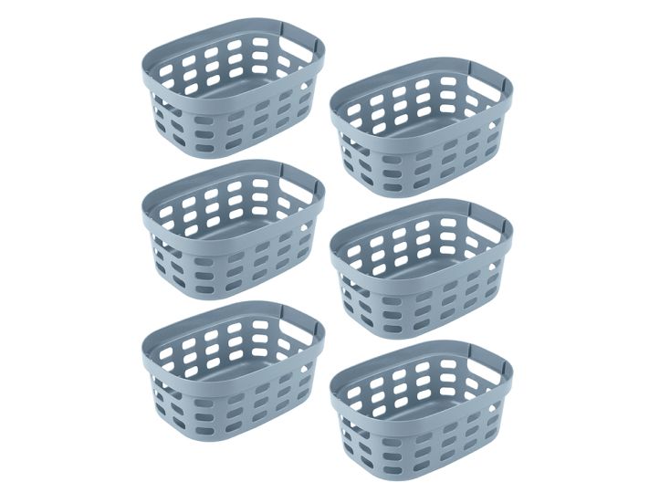Sunware Sigma home 5 liter set van 6 mandjes - Blue