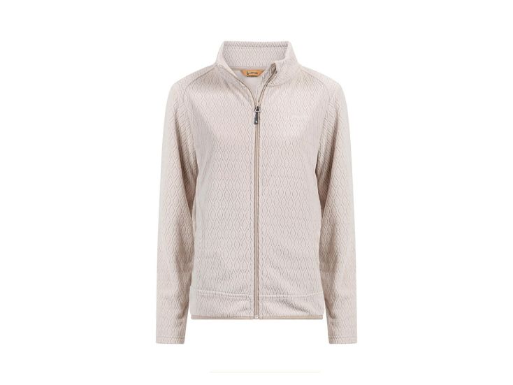 Life-Line Wallis dames fleece jas - Beige