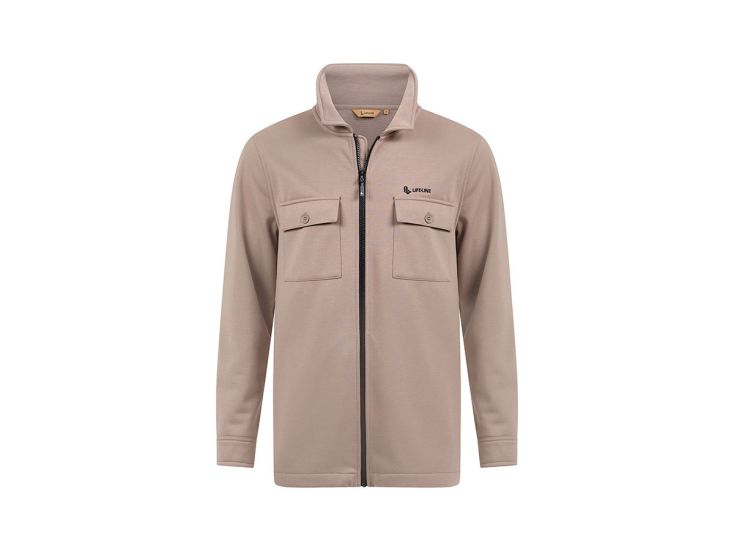 Life-Line Manu Felt heren jas - Brown