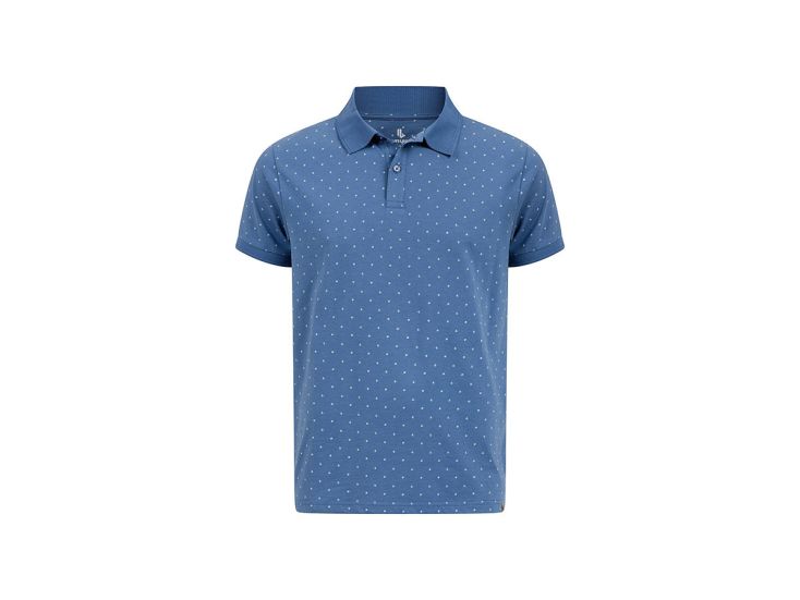 Life-Line Sami AO Logo heren polo - Blue