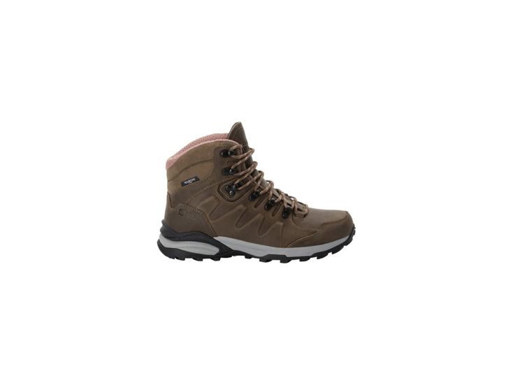 Jack Wolfskin Refugio P Texapore Mid dames wandelschoenen - Fawn