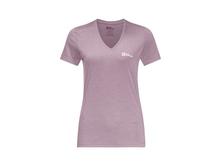 Jack Wolfskin Crosstrail dames shirt - Wild Blossom