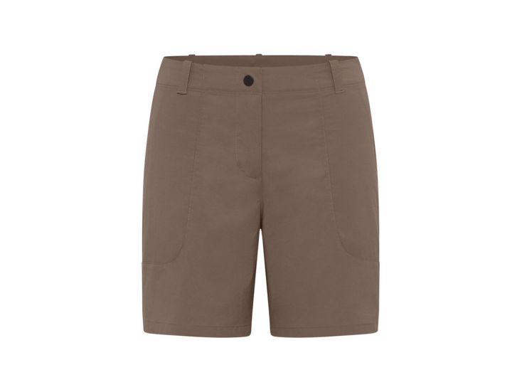 Jack Wolfskin Desert dames korte broek - Cold Coffee