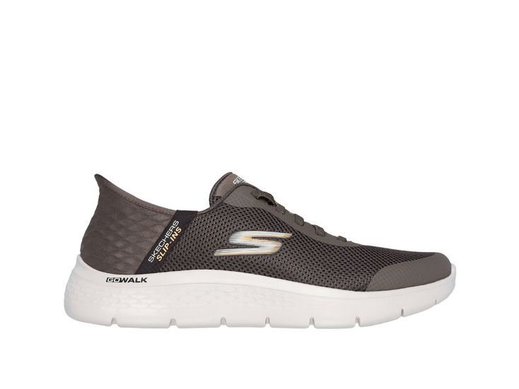 Skechers Go Walk Flex Hands Up heren schoenen - Brown