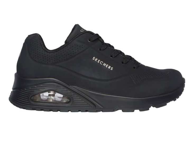 Skechers Uno Stand On Air dames schoenen - Black