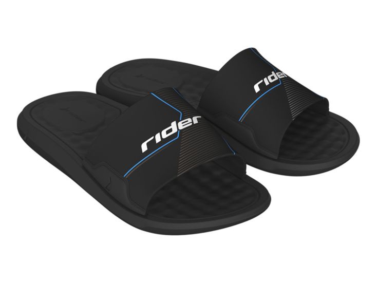 Rider Step kinder slippers - Black