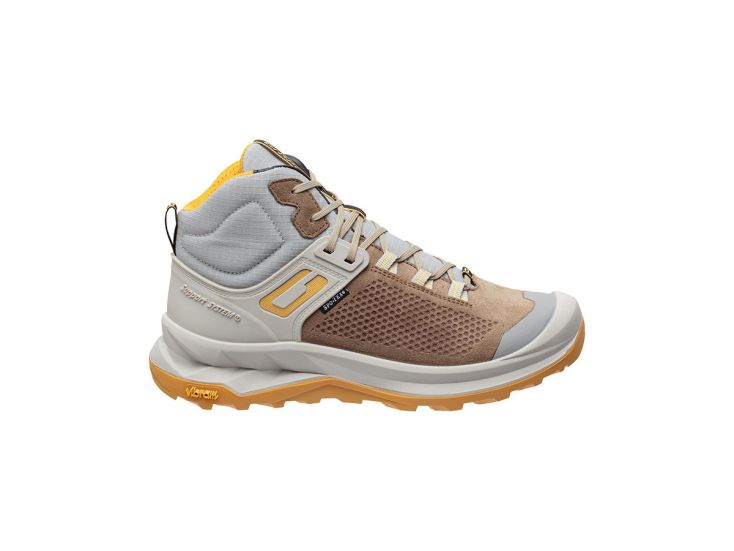 Grisport Discovery Mid dames wandelschoen - Camel/Yellow