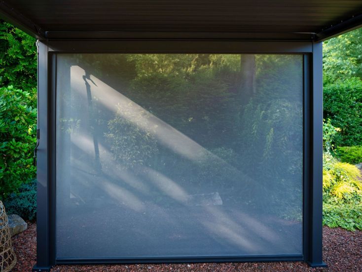 Novum Mirador Pull Down 3M Windscherm - Black