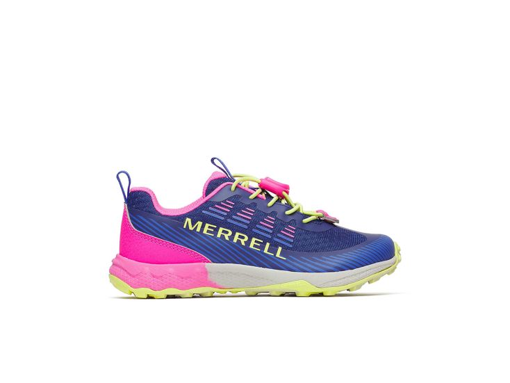 Merrell Agility Peak kinder wandelschoenen - Cobalt/Pink