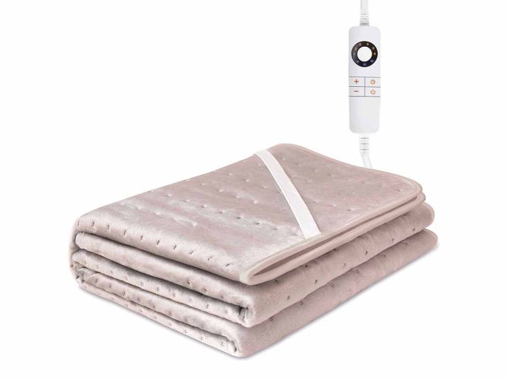 STAUS&BACH Cozysnug 1 persoons elektrisch onderdeken - Dusty Pink