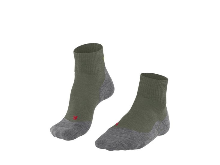 Falke TK5 Wander Short heren wandelsokken - Herb