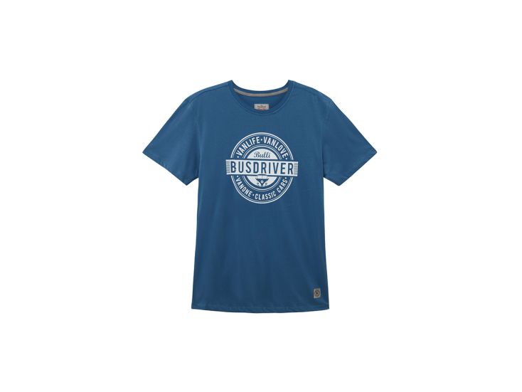 Van One Busdriver heren T-Shirt - Blue