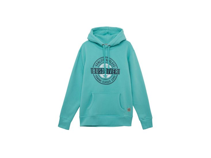 Van One Busdriver heren Hoodie - Pool Blue