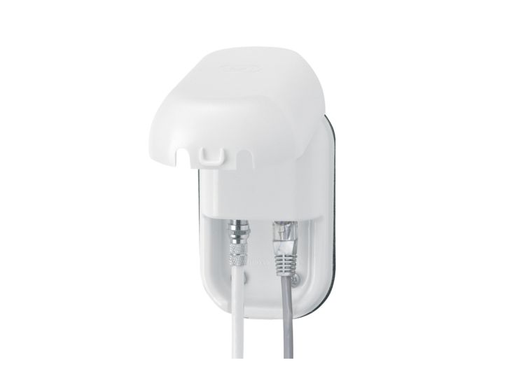 Maxview RJ45 en F-conn buitenstopcontact