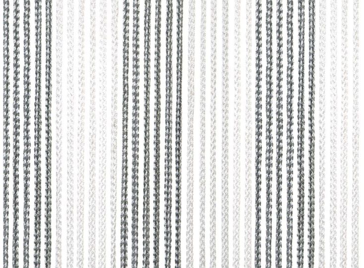 Arisol koordgordijn 190 x 60 cm - white/grey