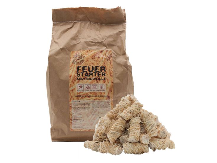 Flammino Houtwol aanmaakkrullen - 2,5 kg