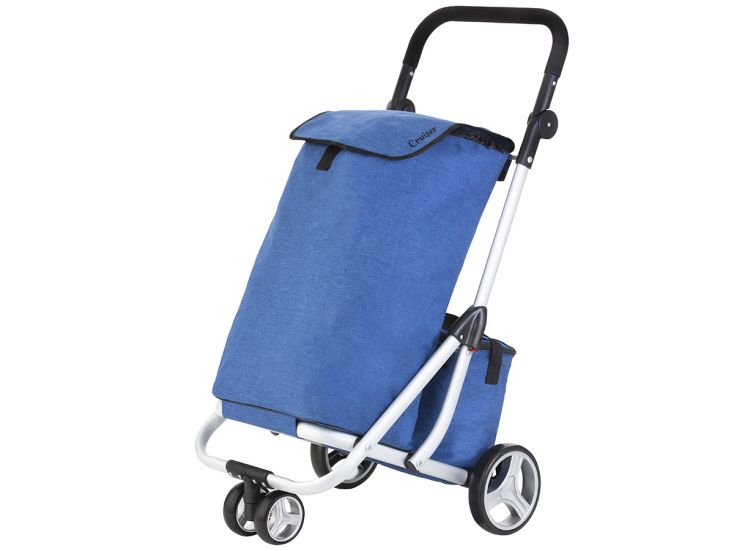 Cruiser 3-Wheel 58 liter boodschappentrolley met koeltas - Blue