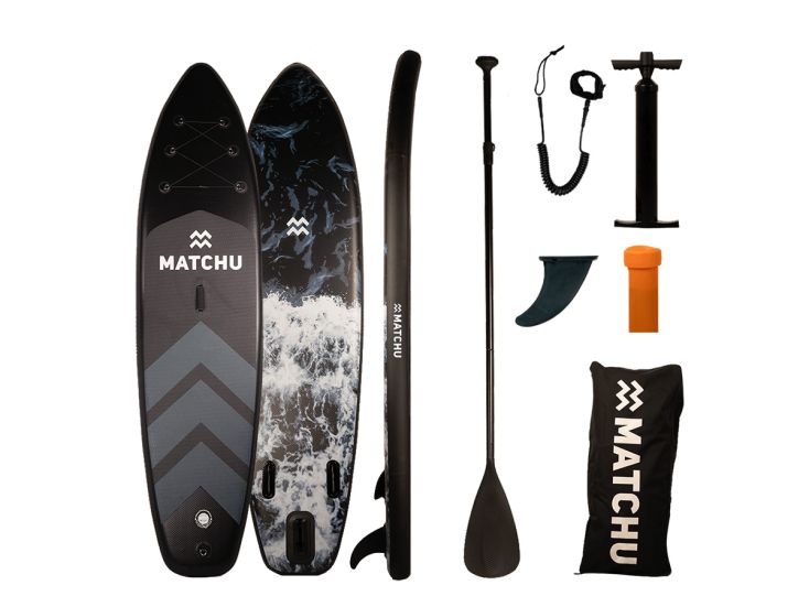 MATCHU opblaasbaar Sup Board - Aqua Camo