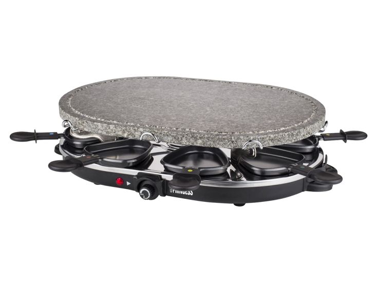Princess 162720 Raclette 8 Oval steengrill