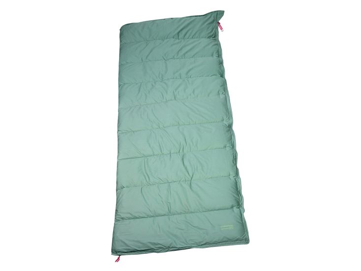 Polydaun Stormvogel light comfort 85 x 210 cm slaapzak - Green