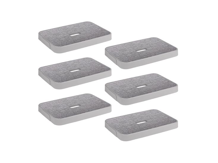 Sunware Sigma home stof grey deksel - Set van 6