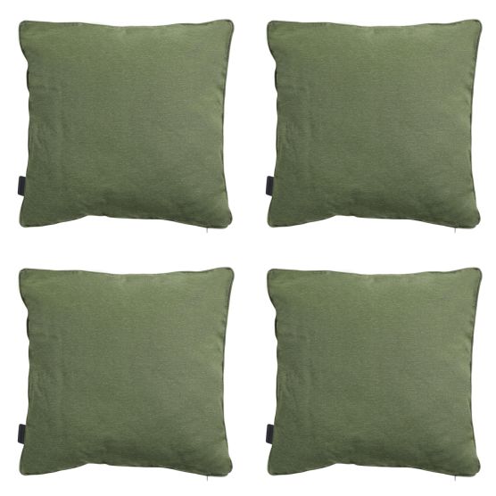 Madison Panama green Sierkussen - Set van 4