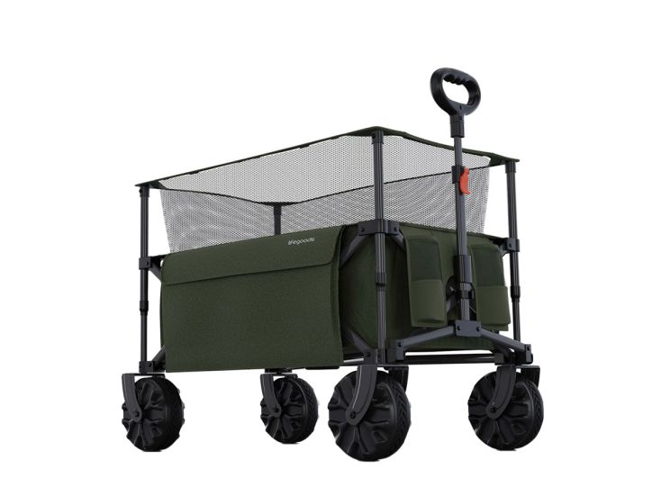 LifeGoods 230L bolderkar - Green