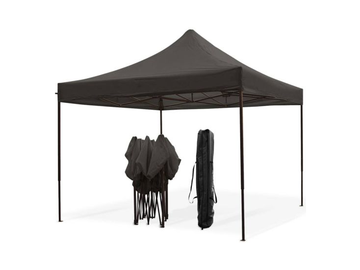 LifeGoods 3x3 m partytent - Anthracite