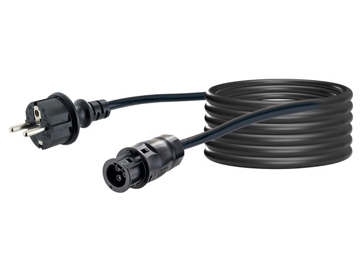 Schwaiger SOSB1000 Betteri Schuko aansluitkabel - 10 meter