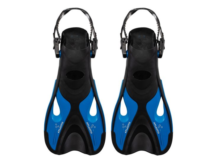 Atlantis Dolphin 36-41 Zwemvliezen - Black/Blue